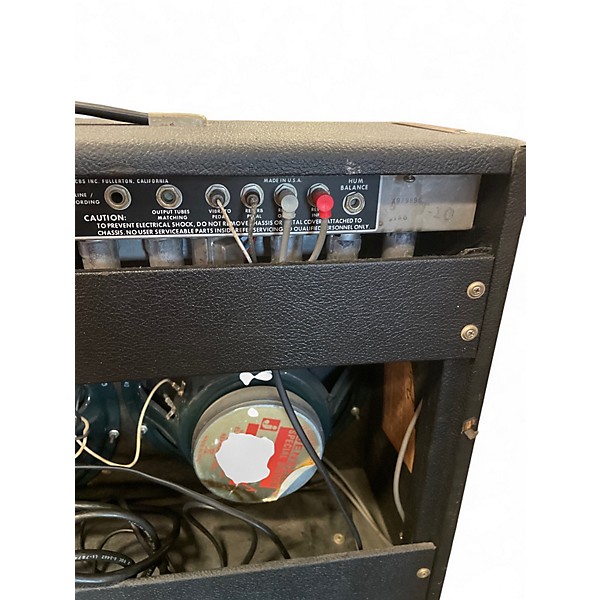 Vintage 1970s Fender Twin Reverb 2x12 Tube Guitar Combo Amp