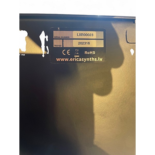 Used Erica Synths LXR-02 DIGITAL DRUM SYNTH Synthesizer