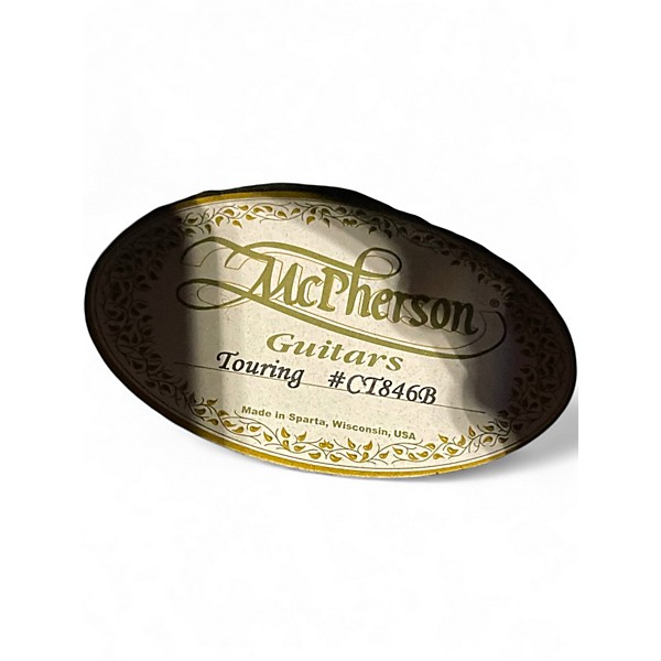 Used McPherson Carbon Series Touring Black Acoustic Electric Guitar