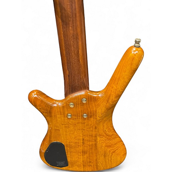 Used 2005 Warwick FNA Jazzman 5 String HONEY VIOLIN Electric Bass Guitar