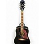 Used Epiphone Hummingbird Studio Black Acoustic Electric Guitar thumbnail