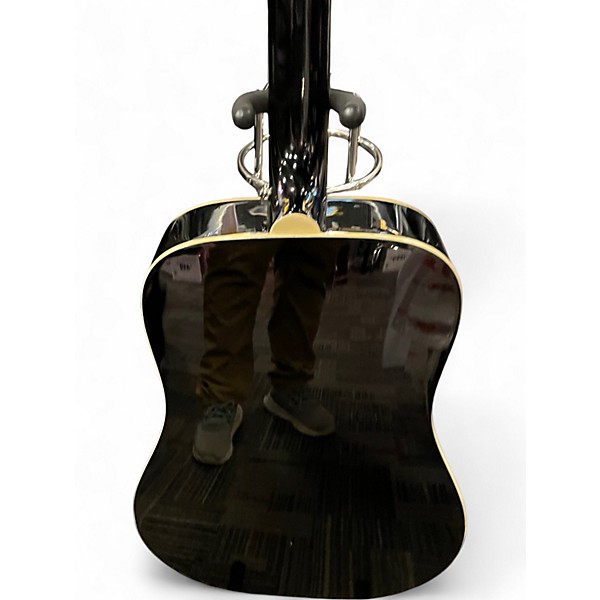 Used Epiphone Hummingbird Studio Black Acoustic Electric Guitar