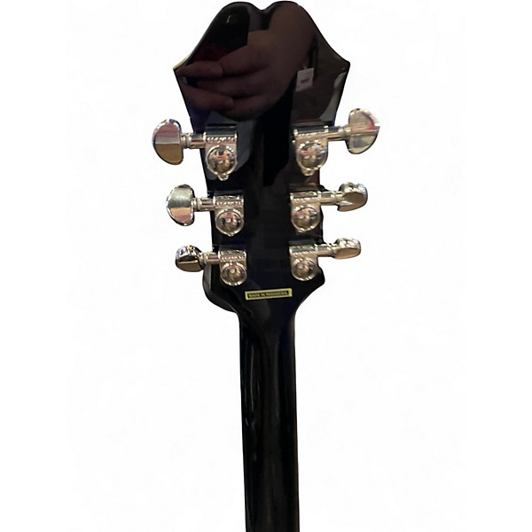 Used Epiphone Hummingbird Studio Black Acoustic Electric Guitar