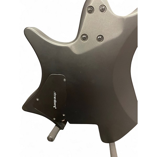 Used 2024 strandberg Boden Classic 6 Trans Black Solid Body Electric Guitar