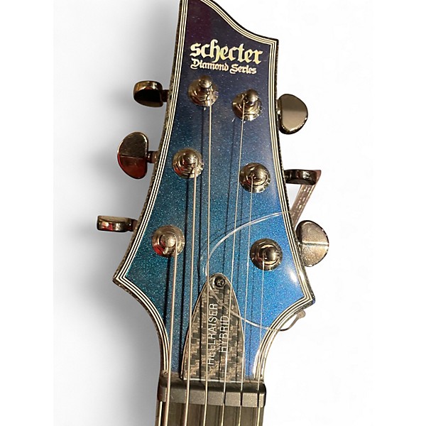 Used Schecter Guitar Research C1 HYBRID ultra violet Solid Body Electric Guitar