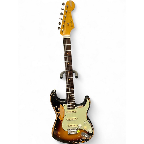 Used Fender Mike McCready Stratocaster Tobacco Burst Solid Body Electric Guitar