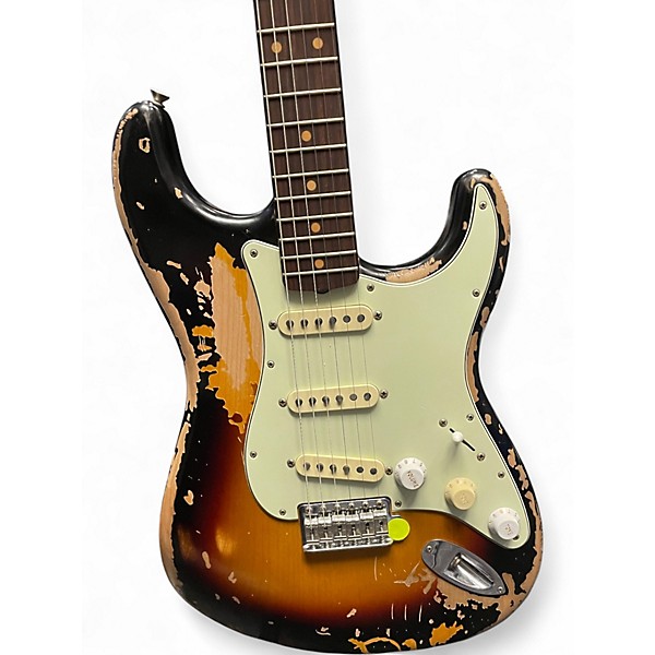 Used Fender Mike McCready Stratocaster Tobacco Burst Solid Body Electric Guitar