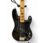 Used Squier Classic Vibe 70s Precison Bass Black Electric Bass Guitar