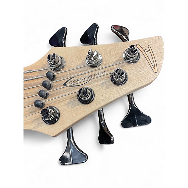 Used 2006 Dingwall combustion 6  Trans Purple Electric Bass Guitar