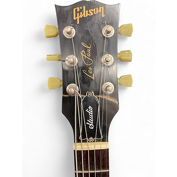 Used 2016 Gibson Les Paul Studio 3 Color Sunburst Solid Body Electric Guitar