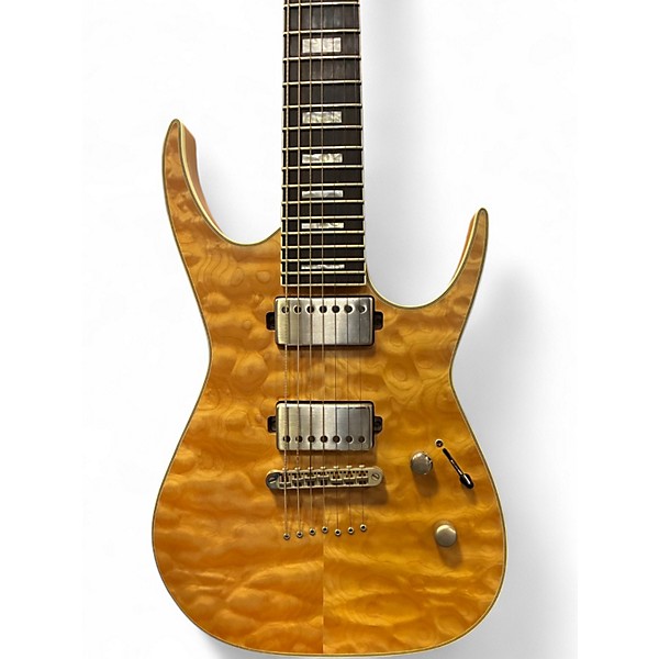 Used Dean Exile 7 Blonde Solid Body Electric Guitar