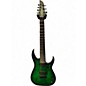 Used Schecter Guitar Research KM-7 MKIII Green Burst Solid Body Electric Guitar thumbnail