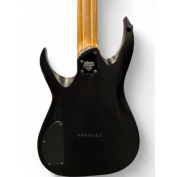 Used Schecter Guitar Research KM-7 MKIII Green Burst Solid Body Electric Guitar