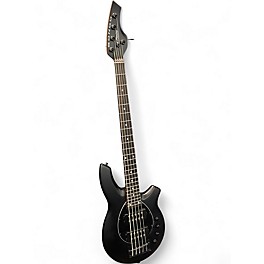 Used Sterling by Music Man Bongo Stealth black Electric Bass Guitar