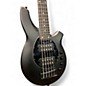 Used Sterling by Music Man Bongo Stealth black Electric Bass Guitar