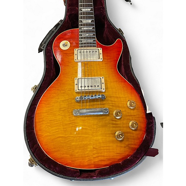 Used Gibson 2001 CUSTOM SHOP LES PAUL R9 TRUE HISTORIC REISSUE Cherry Sunburst Solid Body Electric Guitar