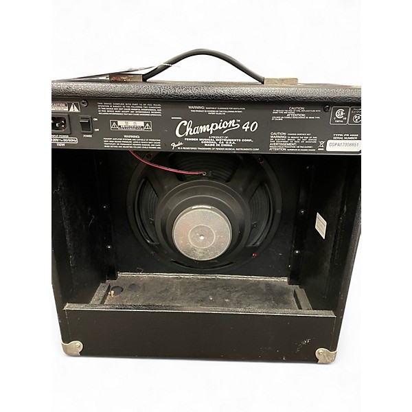 Used Fender champions 40 Guitar Combo Amp