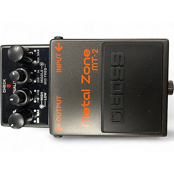 Used BOSS MT2 Metal Zone Distortion Effect Pedal