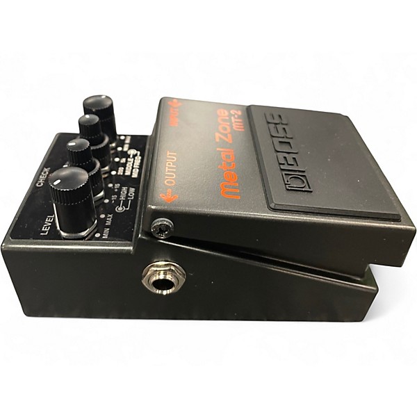 Used BOSS MT2 Metal Zone Distortion Effect Pedal