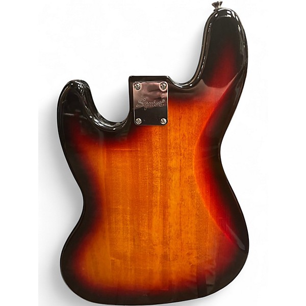 Used Squier Affinity Jazz Bass Sunburst Electric Bass Guitar