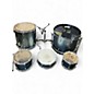 Used Pearl 5 Piece Roadshow 5 Piece Shell Pack Metallic Green Drum Kit thumbnail