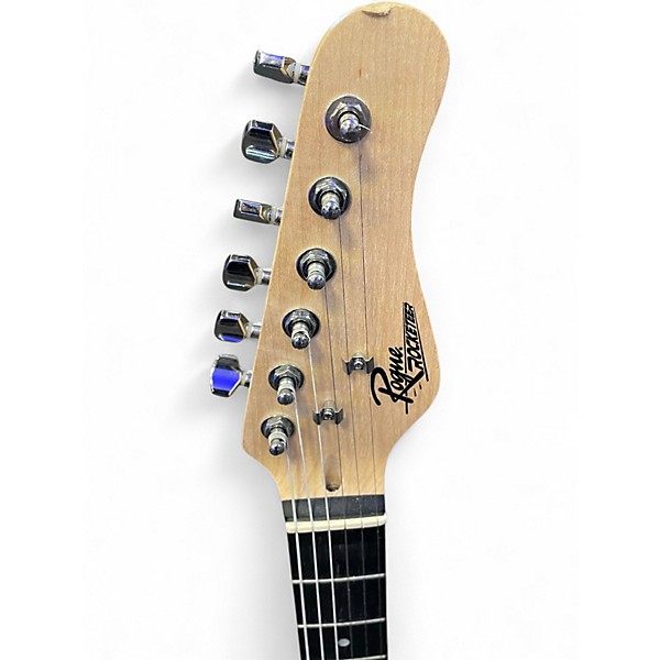 Used Rogue Rocketeer Red Solid Body Electric Guitar