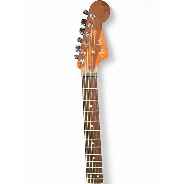 Used Fender Acoustasonic Standard Jazzmaster Black Acoustic Electric Guitar