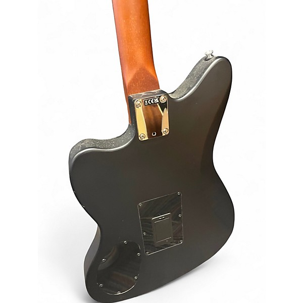 Used Fender Acoustasonic Standard Jazzmaster Black Acoustic Electric Guitar