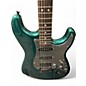 Used Squier Bullet Stratocaster HSS Metallic Green Solid Body Electric Guitar