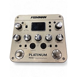 Used Fishman PROPLT101 Platinum EQ Pre With DI Acoustic Guitar Pickup