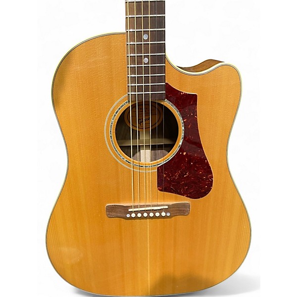 Used Gibson hp415w Natural Acoustic Guitar