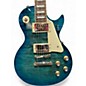 Used Epiphone Les Paul Standard Ocean Water Perimeter Solid Body Electric Guitar