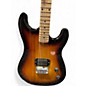 Used Davison Electric Guitar 2 Color Sunburst Solid Body Electric Guitar
