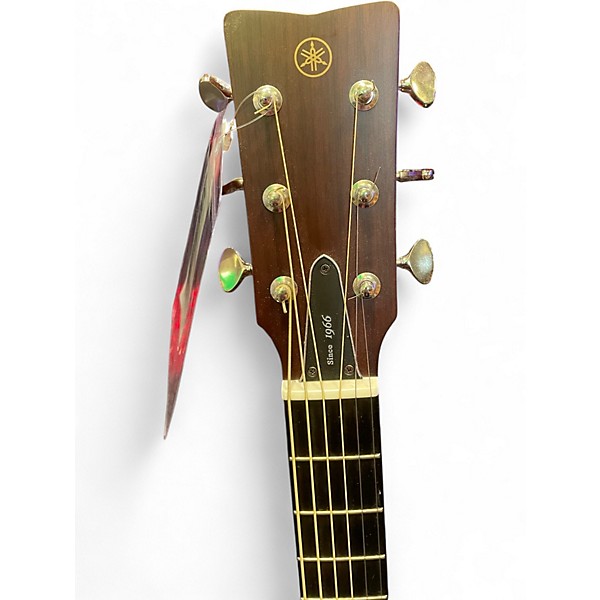 Used Yamaha FGX3 RED LABEL Natural Acoustic Electric Guitar