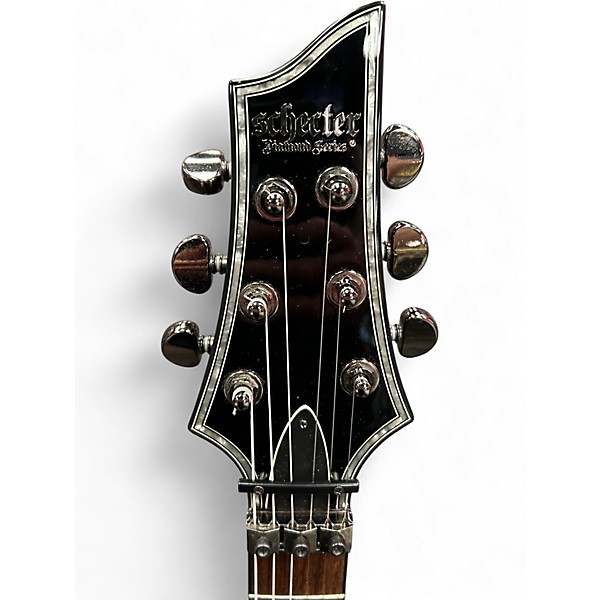 Used Schecter Guitar Research Hellraiser C1 Black Solid Body Electric Guitar