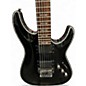 Used Schecter Guitar Research Hellraiser C1 Black Solid Body Electric Guitar