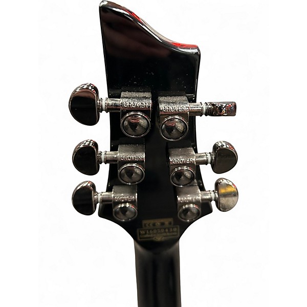 Used Schecter Guitar Research Hellraiser C1 Black Solid Body Electric Guitar