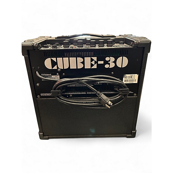 Used Roland Cube 30 1x10 30W Guitar Combo Amp