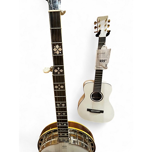 Used Gold Star gf100hf Natural Banjo