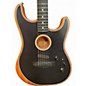 Used Fender American Acoustasonic Stratocaster Black Acoustic Electric Guitar