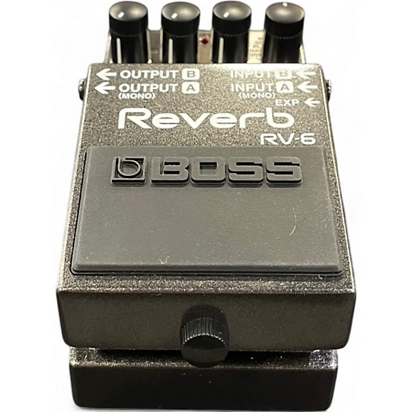 Used BOSS RV6 Digital Reverb Effect Pedal