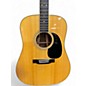 Used Martin D35E Retro Natural Acoustic Electric Guitar