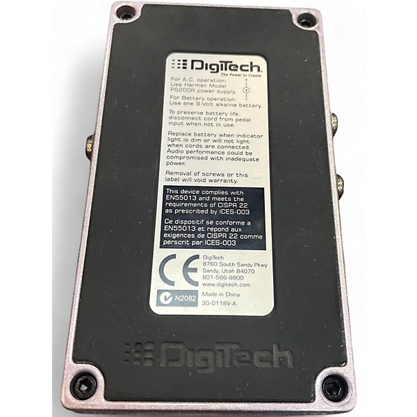 Used DigiTech DF7 Distortion Factory Effect Pedal