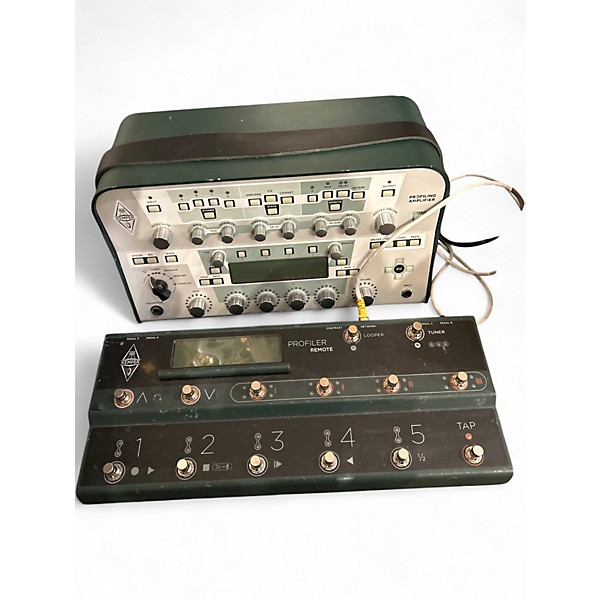 Used Kemper PROFILING AMP HEAD AND REMOTE PEDAL Solid State Guitar Amp Head