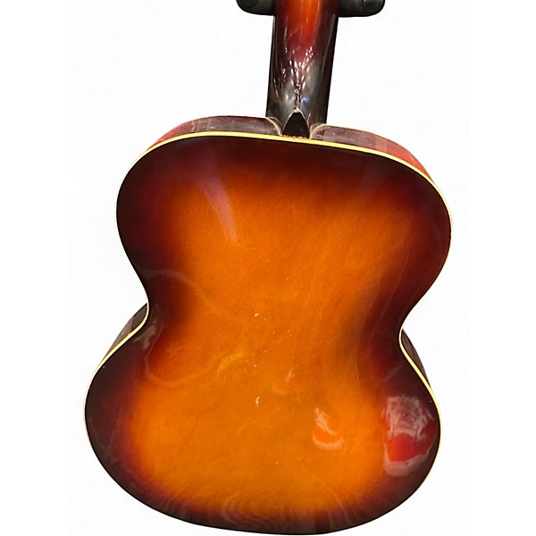 Used Harmony Broadway Burst Acoustic Guitar