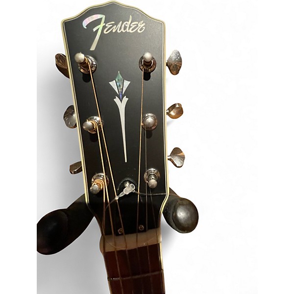 Used Fender Paramount PR180E Brown Acoustic Electric Guitar