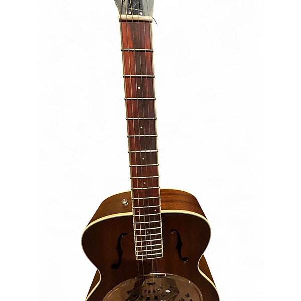 Used Fender Paramount PR180E Brown Acoustic Electric Guitar