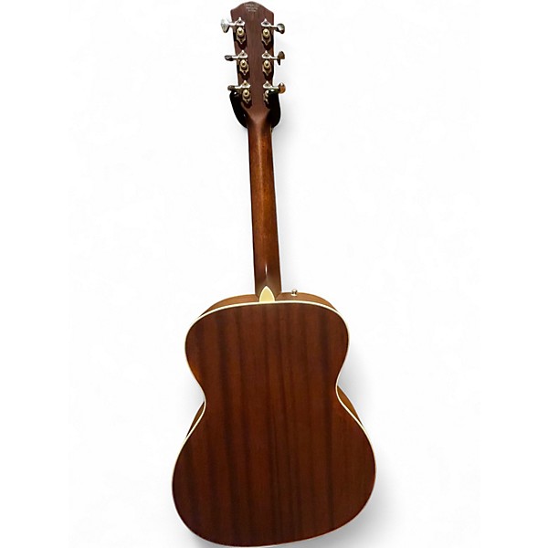 Used Fender Paramount PR180E Brown Acoustic Electric Guitar