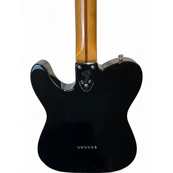 Used 2020 Fender Vintera 70s Telecaster Custom Black Solid Body Electric Guitar