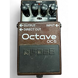 Used BOSS OC5 Octave Effect Pedal